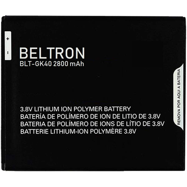 BELTRON 2800 mAh Replacement Battery for Motorola G4 Play XT1607 - GK40