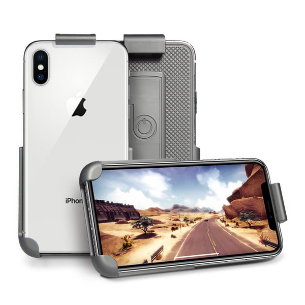 BETRON Belt Clip Holster Compatible with iPhone X/iPhone Xs (Case Free Design)