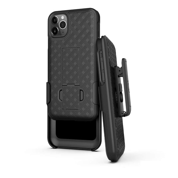 BELTRON Case with Belt Clip for iPhone 12 Pro Max 6.7, Slim Fit Protective Shell & Swivel Belt Clip Holster Combo with Built-in Kickstand for iPhone 12 Pro Max 6.7