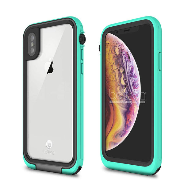 BELTRONiPhone X, iPhone XS, Waterproof, Shock & Drop Proof, Dirt Proof, Heavy Duty Underwater Diving Case (IP68 Rated, MIL-STD-810G Certified) Fully Sealed w/Built-in Screen Protector