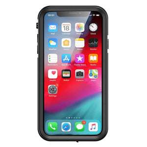 aquaLife iPhone XR Slim Waterproof Shock & Drop Proof, Dirt & Snow Proof Underwater Swimming Diving Beach Case - Fully Sealed w/Built-in Screen Protector & Clear Back