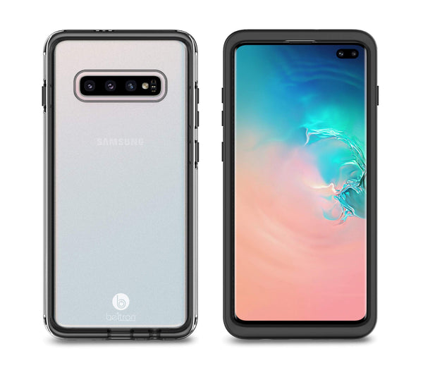 BELTRON Heavy Duty Case Designed for Samsung Galaxy S10 Plus (2019) Military Grade Durable Case with Clear Back, Shock & Drop Proof, Dirt & Snow Resistant, Raised Bezels & Ultra Slim Profile