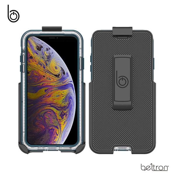 Belt Clip Holster Compatible with Lifeproof Next Case for iPhone XR 6.1" (case not Included) Features: Secure Fit, Quick Release Latch, Durable Rotating Belt Clip & Built-in Kickstand