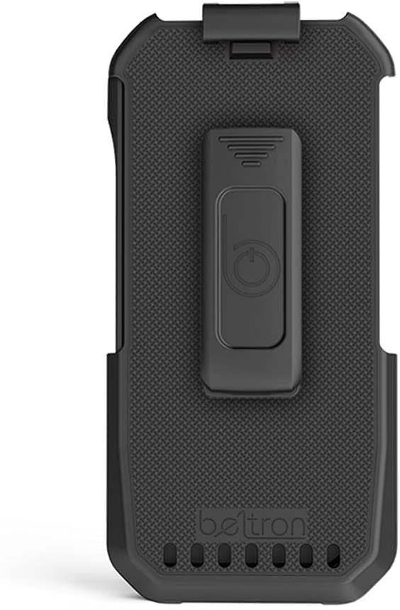BELTRON Belt Clip Holster for Kyocera DuraForce Ultra 5G, Heavy Duty Rotating Belt Clip Holder Case Compatible with Kyocera DuraForce Ultra 5G E7110 (Verizon) Case Free Design - Features: Secure Fit, Quick Release Latch (Industrial Strength)