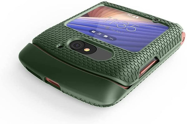 Beltron Case for Motorola Razr 5G Flip AT&T/T-Mobile, Snap-On Protective Hard Shell Cover for Razr 5G Flip Phone 2020 Xt2071 Green Beltron Case for Motorola Razr 5G Flip AT&T/T-Mobile, Snap-On Protective Hard Shell Cover for Razr 5G Flip Phone 2020 Xt2071 Green