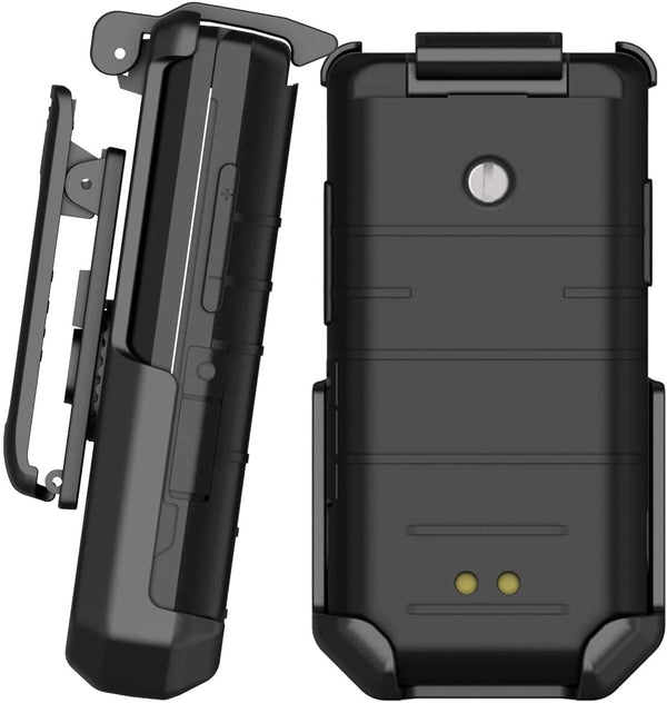 BELTRON Holster for CAT S22 Flip Phone (T-Mobile, Unlocked) - Heavy Duty Rotating Belt Clip Holder Case Compatible with CAT S22 (Industrial Strength)