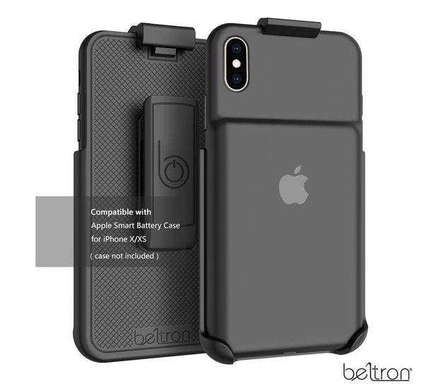Belt Clip Holster Compatible with Apple Smart Battery Case (for iPhone Xs) - Smart Case NOT Included