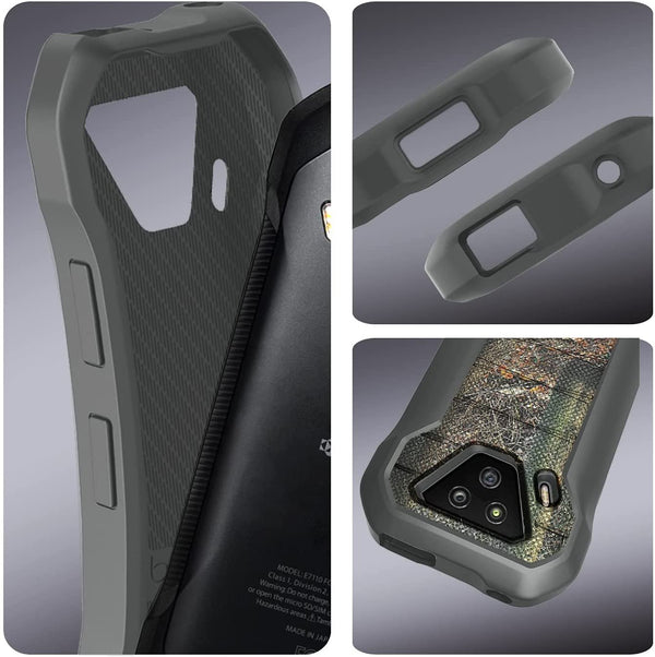 BELTRON DuraForce Ultra 5G Heavy Duty Case, Armor Case with Reinforced Technology for Kyocera DuraForce Ultra 5G UW E7110 (Verizon) - Black