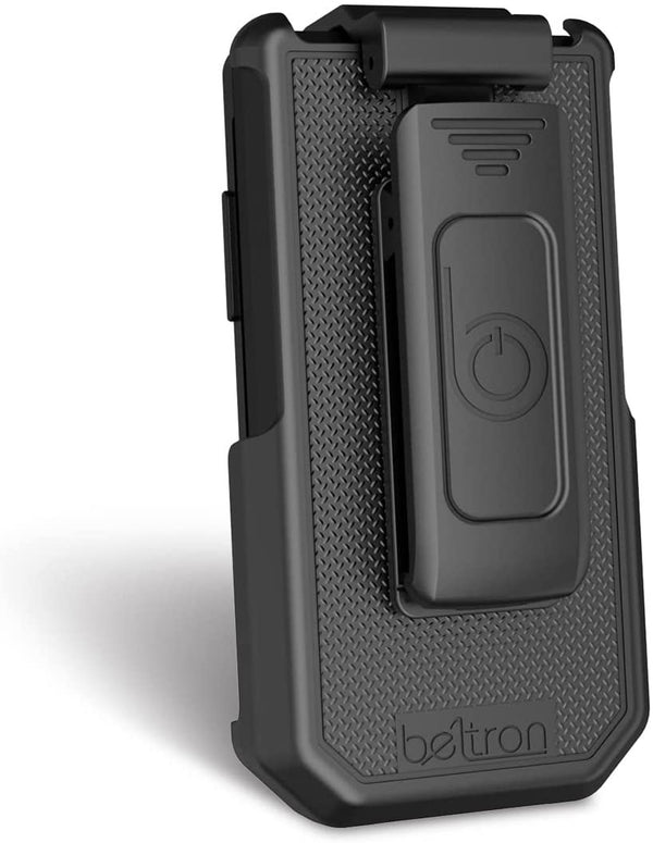 BELTRON Holster for CAT S22 Flip Phone (T-Mobile, Unlocked) - Heavy Duty Rotating Belt Clip Holder Case Compatible with CAT S22 (Industrial Strength)
