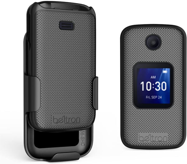 BELTRON Case with Belt Clip for Alcatel Go Flip 4 T-Mobile, Metro PCS / TCL Flip Pro Phone Boost Mobile, US Cellular, Verizon BELTRON Case with Belt Clip for Alcatel Go Flip 4 T-Mobile, Metro PCS / TCL Flip Pro Phone Boost Mobile, US Cellular, Verizon