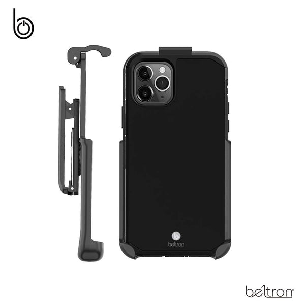 Case with Belt Clip for iPhone 11 Pro (2019), Slim Full Body Protection Heavy Duty Hybrid Case & Rotating Belt Clip Holster with Built in Kickstand for iPhone 11 Pro 5.8" - NOT for PRO MAX (Black)