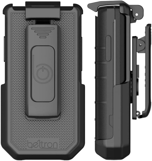 BELTRON Holster for CAT S22 Flip Phone (T-Mobile, Unlocked) - Heavy Duty Rotating Belt Clip Holder Case Compatible with CAT S22 (Industrial Strength)