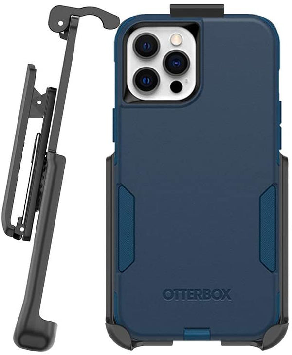 BELTRON Belt Clip Holster Compatible with Commuter Series Case for iPhone 12 Pro Max (Case NOT Included, Belt Clip ONLY) Features: Secure Fit, Quick Release Latch & Built-in Kickstand